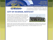 Tablet Screenshot of hickman.cityof.org