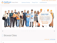 Tablet Screenshot of cityof.com